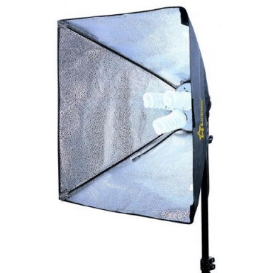 Linkstar FLS-3280SB6060 daglichtlamp 3 x 40 W met softbox 60 x 60 cm